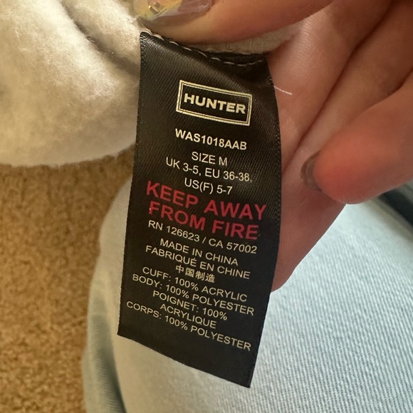 Hunter Original Short Rain Boot with Boot Sock - Picture 8 of 8